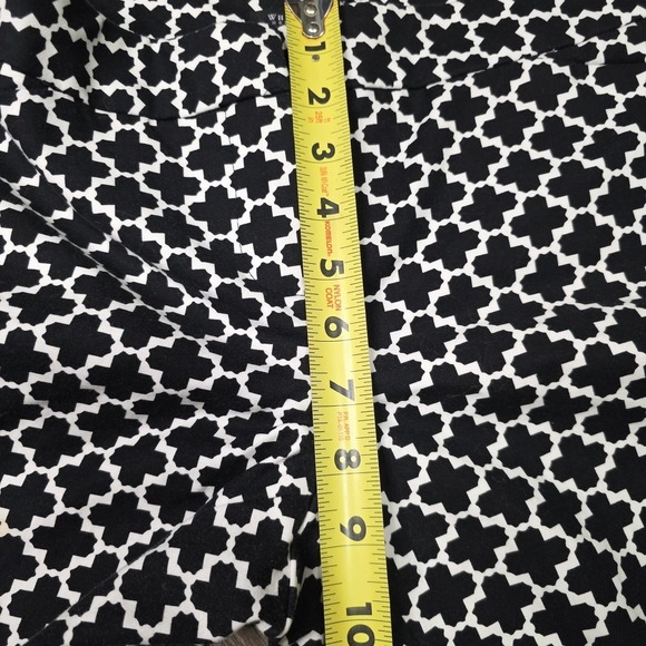 White House Black Market Womens Slim Ankle Pants Size 2R Geometric - Picture 3 of 9